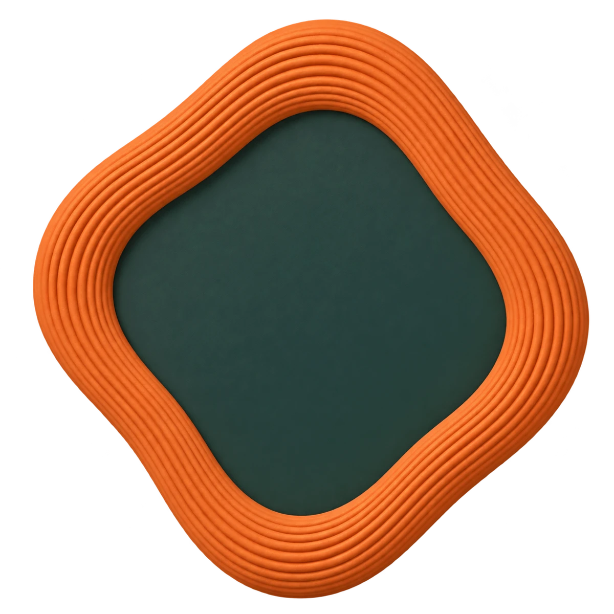 SAHAT Val — Hot Orange & Ivory